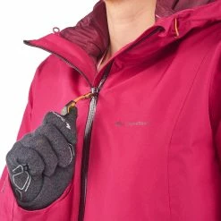 Forclaz Women's Travel Backpacking 3-in-1 Jacket RainWarm 500 Jackets