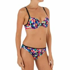 Olaian Women's Balconette-Style U-X Back Swimsuit Top ELO STREET
