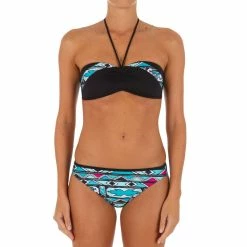 Tribord Olaian Laeti, Bandeau Swimsuit Top With Fixed Padded Cups, Women's Bikinis, Boardshorts