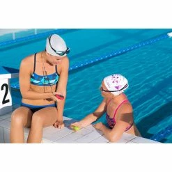 Nabaiji Women's Swimming Chlorine-Resistant Crop Top Jade