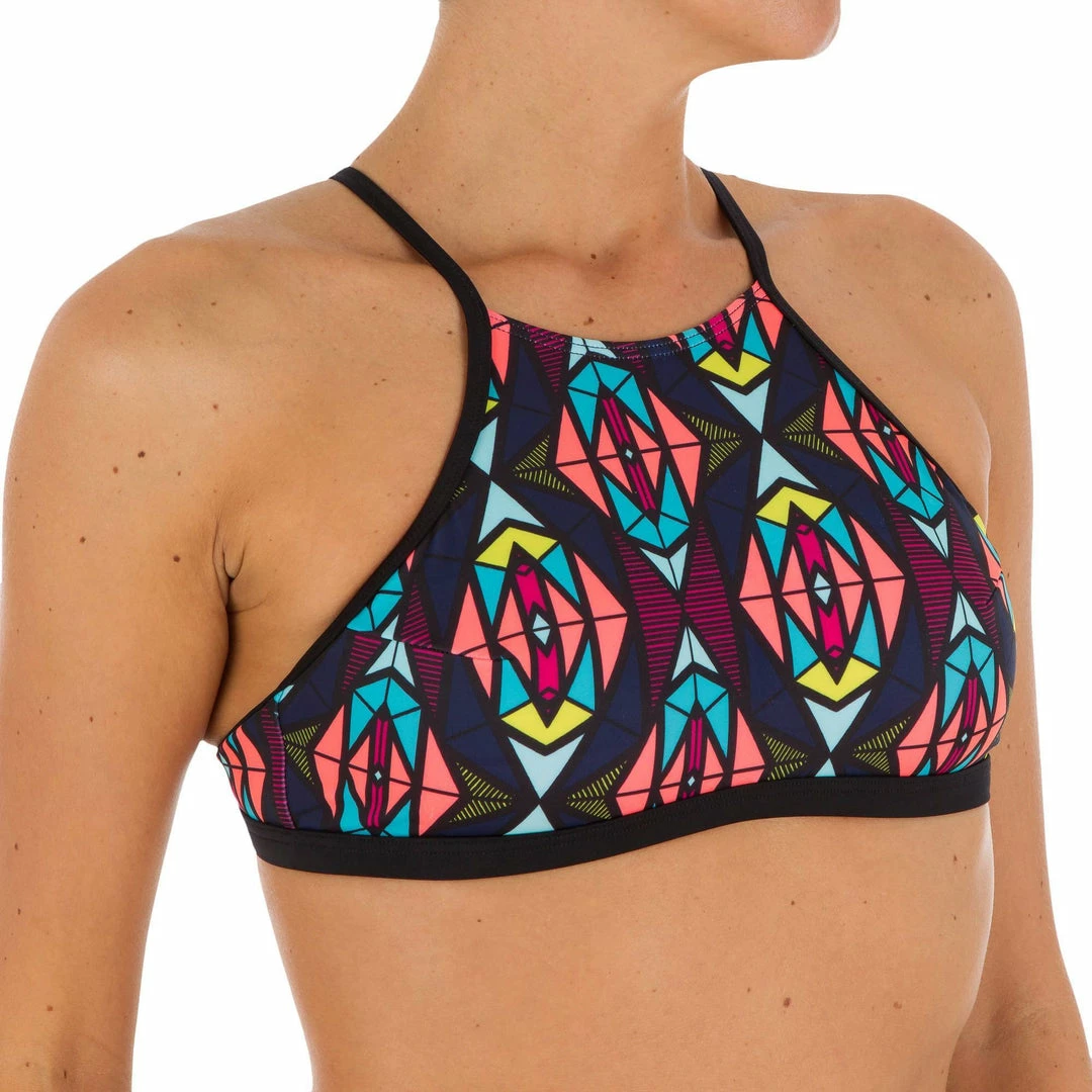 Discount ๐งจ Tribord Olaian Andrea, ๐ Surfing Crop Top ๐ฉฑ Swimsuit Top With Padded Cups, ๐ฉ Women's ๐ 1 Tribord Olaian Andrea, Surfing Crop Top Swimsuit Top With Padded Cups, Women's