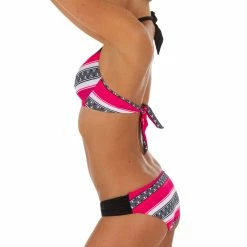 Tribord Women's Paddle & Rowing Fixed Padded Cup Push-Up Swimsuit Top Elena Bikinis, Boardshorts