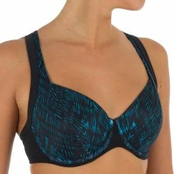 Best Pirce 🎉 Olaian 👩 Women's Underwired 🩱 Swimsuit Top EDEN DNP 👏 43 Olaian Women's Underwired Swimsuit Top EDEN DNP