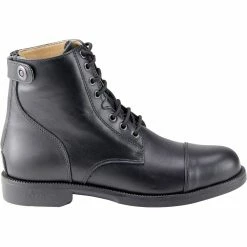 Best Sale ⌛ Fouganza Riding 🥾 Boots Leather Lace-Up Riding Paddock 🥾 Boots, 👩 Women's 🎁 68 Fouganza Riding Boots Leather Lace-Up Riding Paddock Boots, Women's