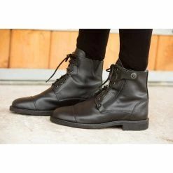 Fouganza Horse Riding Lace-Up Jodhpur Boots Training 700 Riding Boots