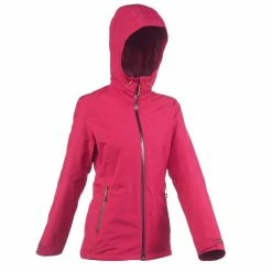 Forclaz Women's Travel Backpacking 3-in-1 Jacket RainWarm 500 Jackets