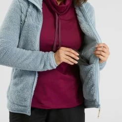 Quechua SH100 U-Warm, Warm Fleece Hiking Jacket, Women's