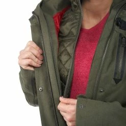 Jackets Forclaz Rainwarm 900, 3-in-1 Backpacking Jacket, Women's