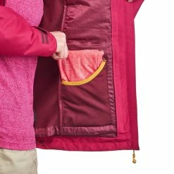 Forclaz Women's Travel Backpacking 3-in-1 Jacket RainWarm 500 Jackets