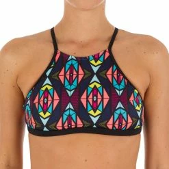 Discount ๐งจ Tribord Olaian Andrea, ๐ Surfing Crop Top ๐ฉฑ Swimsuit Top With Padded Cups, ๐ฉ Women's ๐ 11 Tribord Olaian Andrea, Surfing Crop Top Swimsuit Top With Padded Cups, Women's