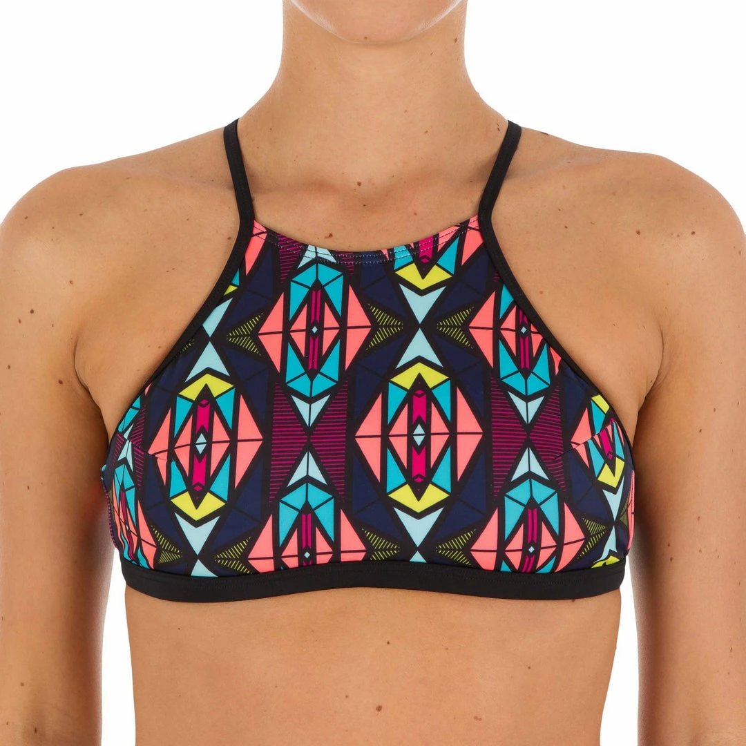 Discount ๐งจ Tribord Olaian Andrea, ๐ Surfing Crop Top ๐ฉฑ Swimsuit Top With Padded Cups, ๐ฉ Women's ๐ 3 Tribord Olaian Andrea, Surfing Crop Top Swimsuit Top With Padded Cups, Women's