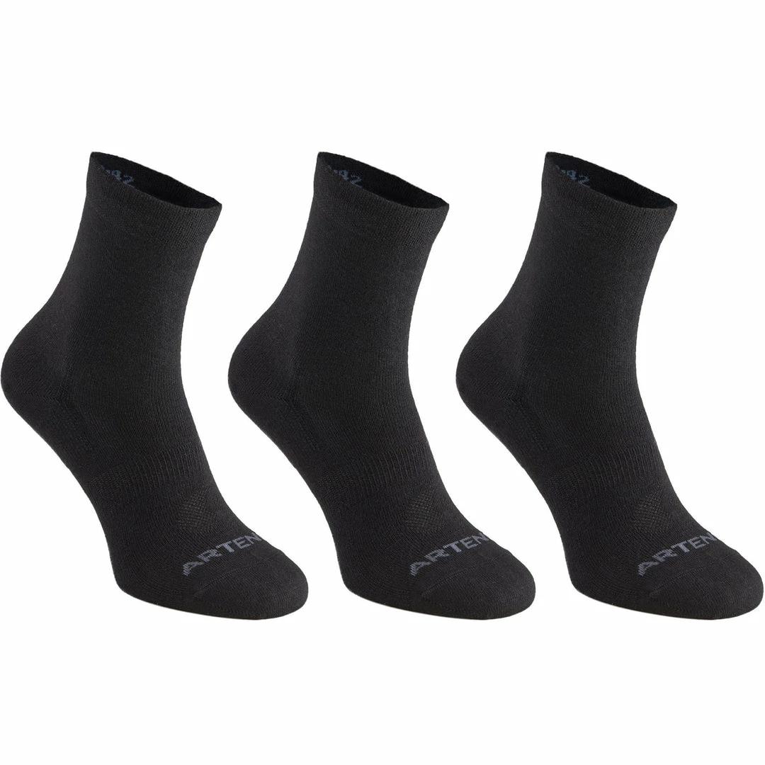 Budget 💯 Artengo RS160, Tennis 🧦 Socks, 3-Pack 🎉 1 Artengo RS160, Tennis Socks, 3-Pack