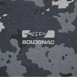 Solognac Short-Sleeved Cotton Camouflage Hunting T-Shirt Shirts