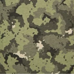 Solognac Short-Sleeved Cotton Camouflage Hunting T-Shirt Shirts