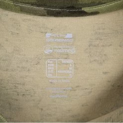 Solognac Short-Sleeved Cotton Camouflage Hunting T-Shirt Shirts